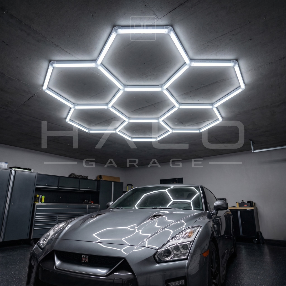Halo Garage HEX PRO LED Hex Lighting System (7 Hex Kit)