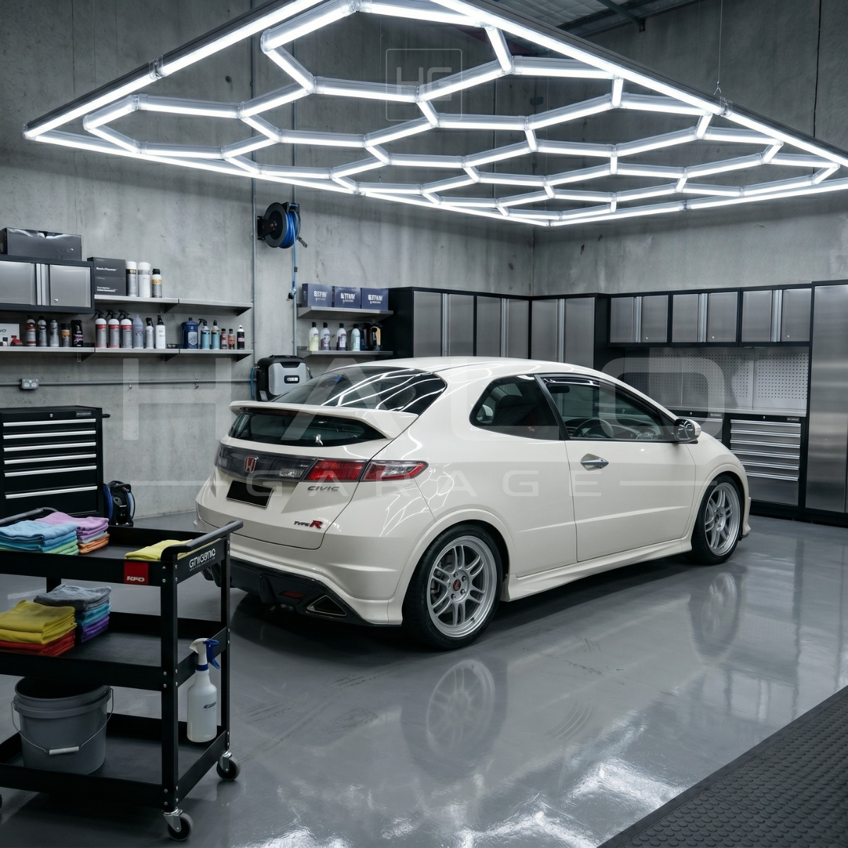 Halo Garage HEX ULTRA LED Hex Lighting System (14 Hex + Border)