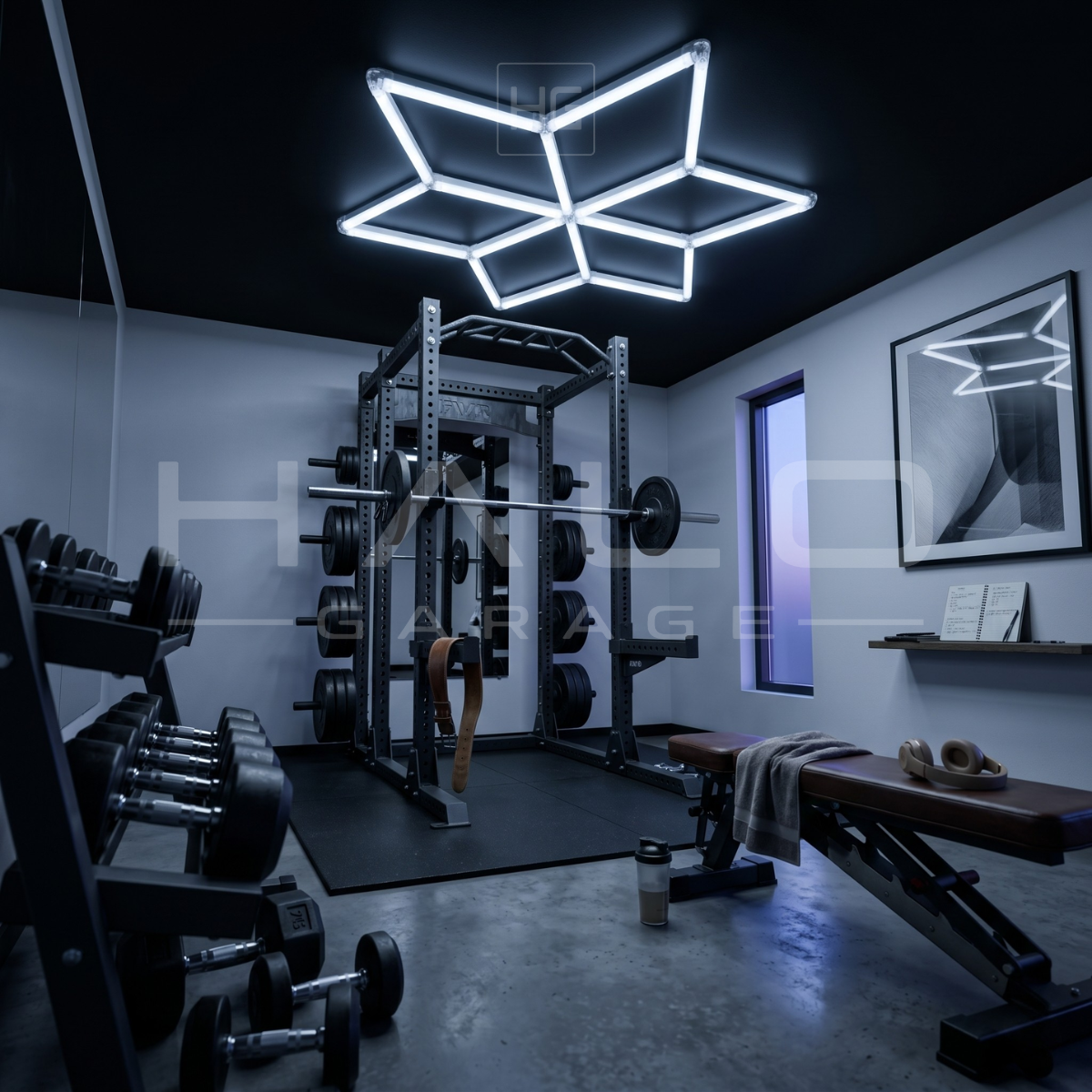 Halo Garage HEX STAR Lighting Kit