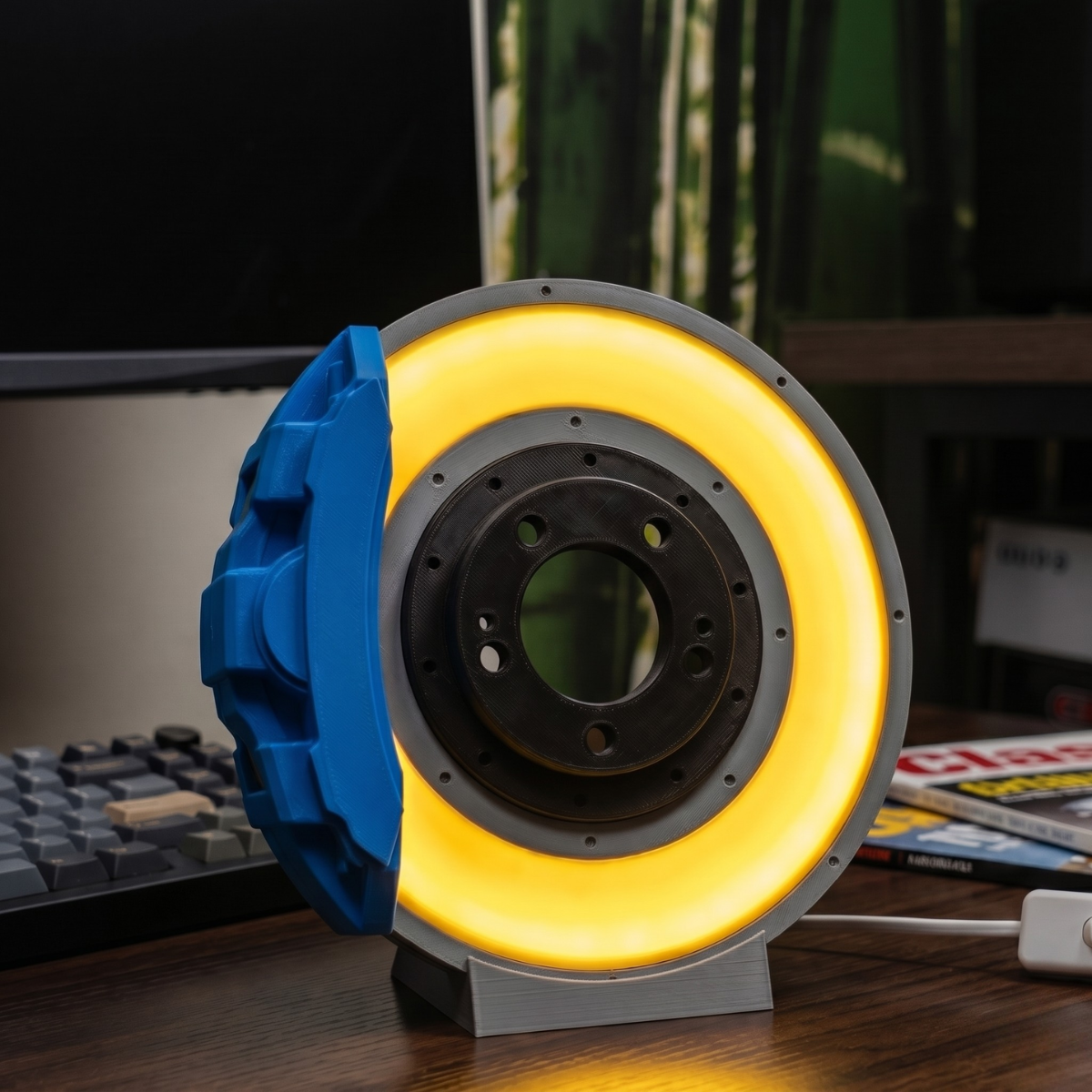 Halo Garage Brake Disc Lamp