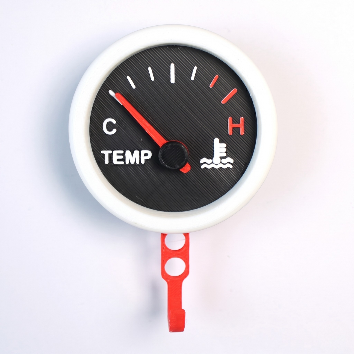 Halo Garage Temperature Gauge Key Holder