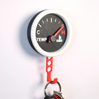 Halo Garage Temperature Gauge Key Holder