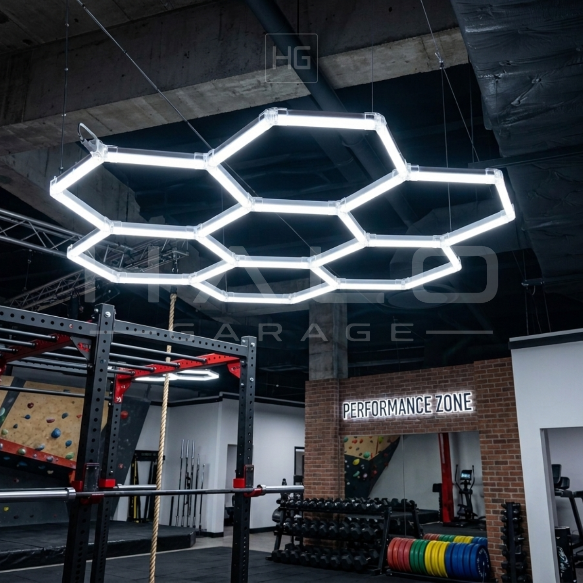 Halo Garage HEX PRO LED Hex Lighting System (7 Hex Kit)
