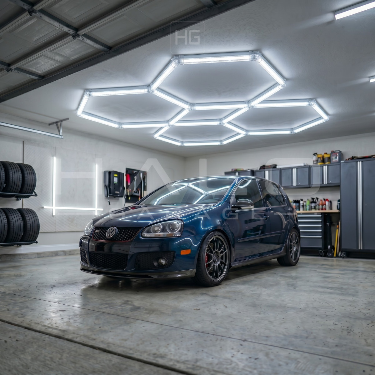 Halo Garage HEX CORE LED Hex Lighting System (4 Hex Kit)